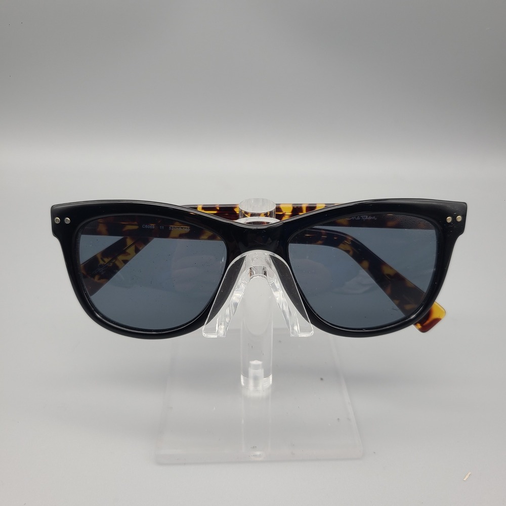 Cole Haan C6069 Sunglasses Black Tortoise Shell Cat Eye Frames 52-19-140